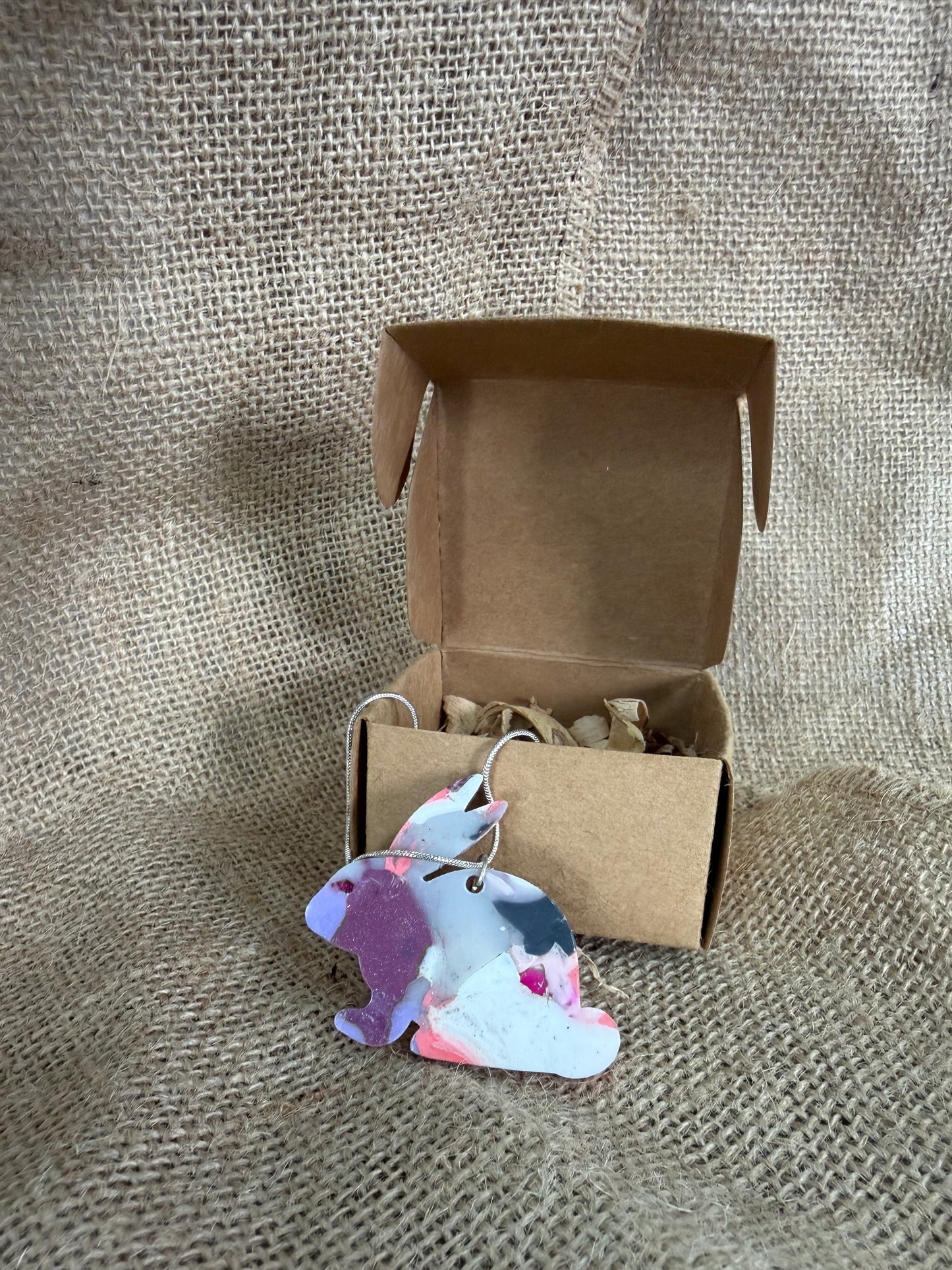 Handmade Necklaces - Purple and Grey (2)