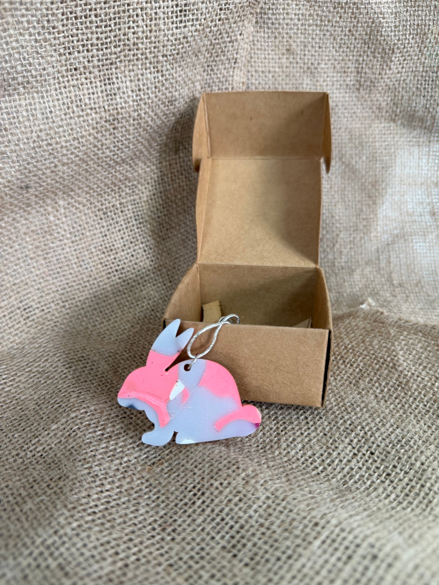 Handmade Necklaces - Pink and Grey (5)