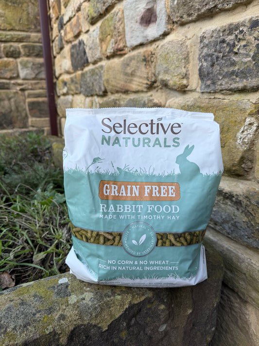 Selective Naturals Rabbit Grain Free Pellets - 1.5KG