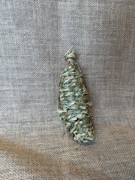 Woven Grass Corn Cob Toy