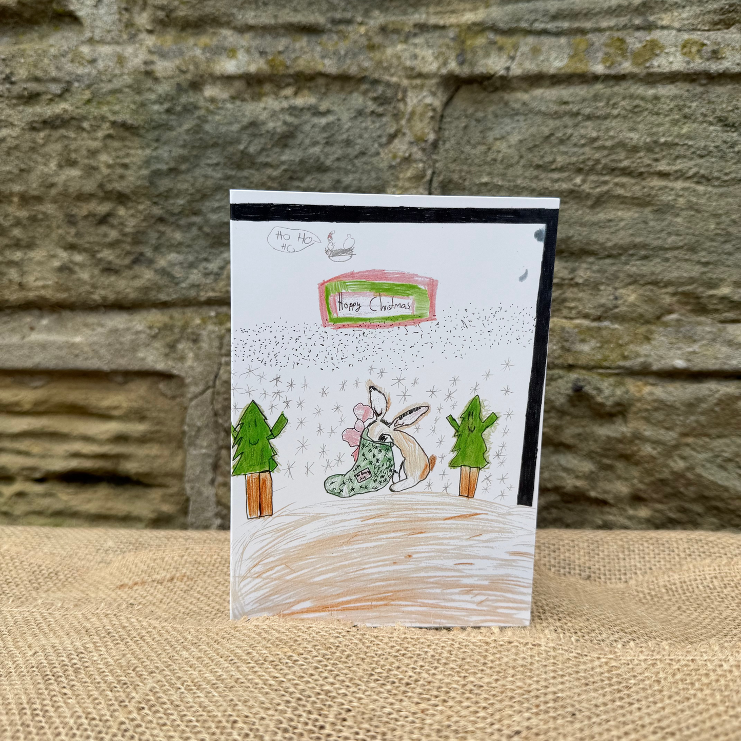 Hoppy Christmas Card - 2025