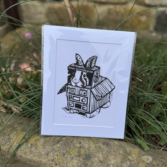 Robot Rabbit Print