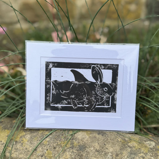 Shark Rabbit Print