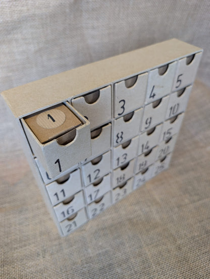 Advent calendar refill set