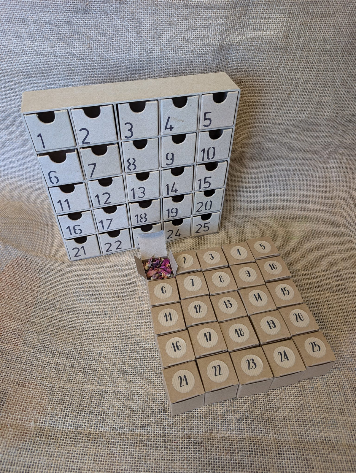 Advent calendar refill set