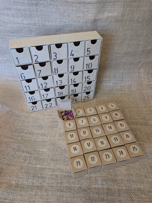 Advent calendar refill set