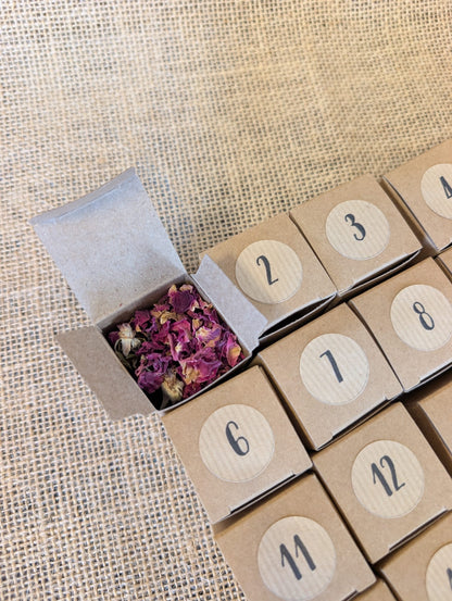 Advent calendar refill set