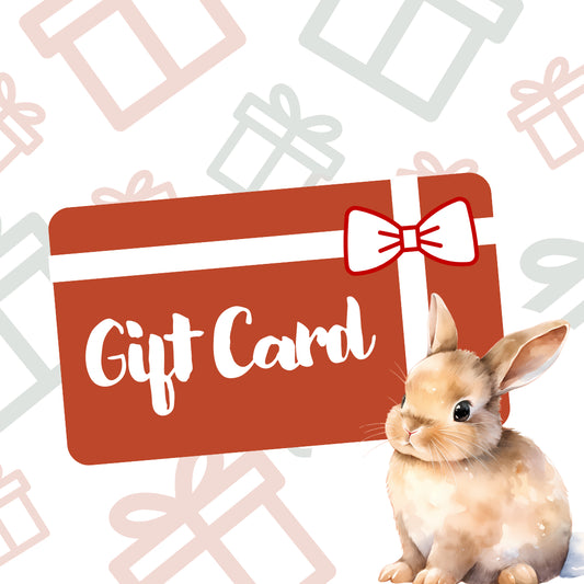 Ivy Dene Rabbit Retail Gift Card